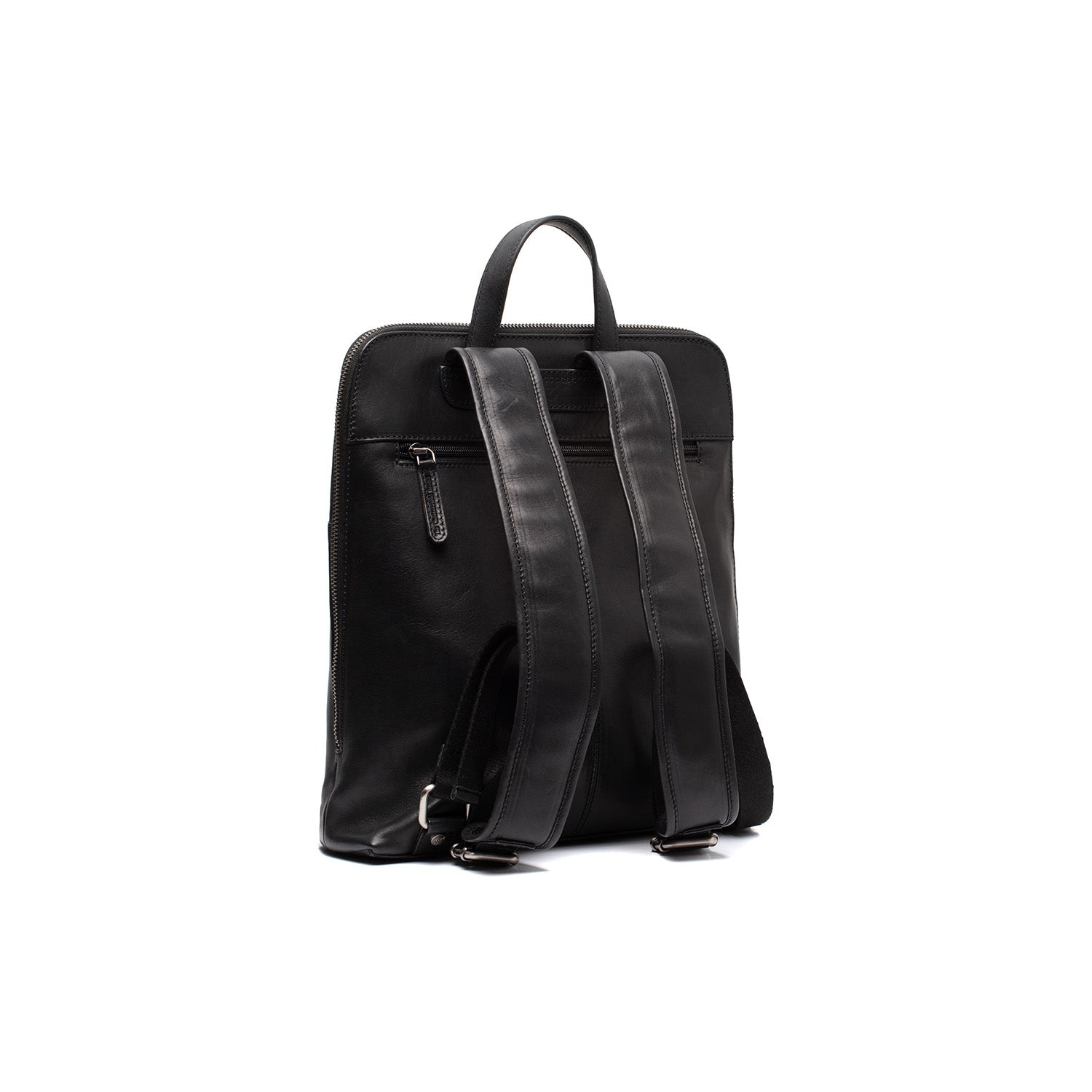 Leather Backpack Black Fornella