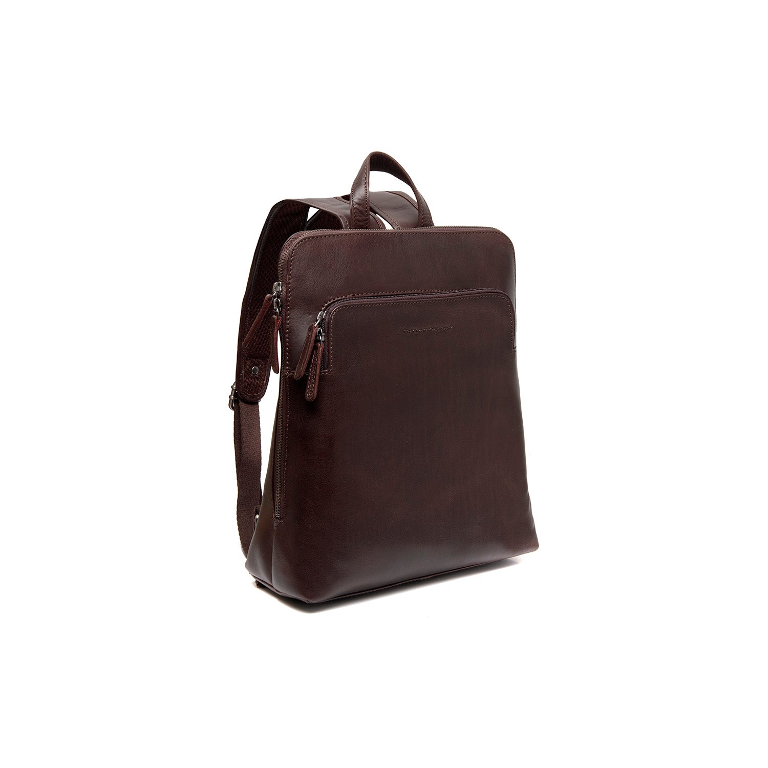 Leather Backpack Brown Fornella