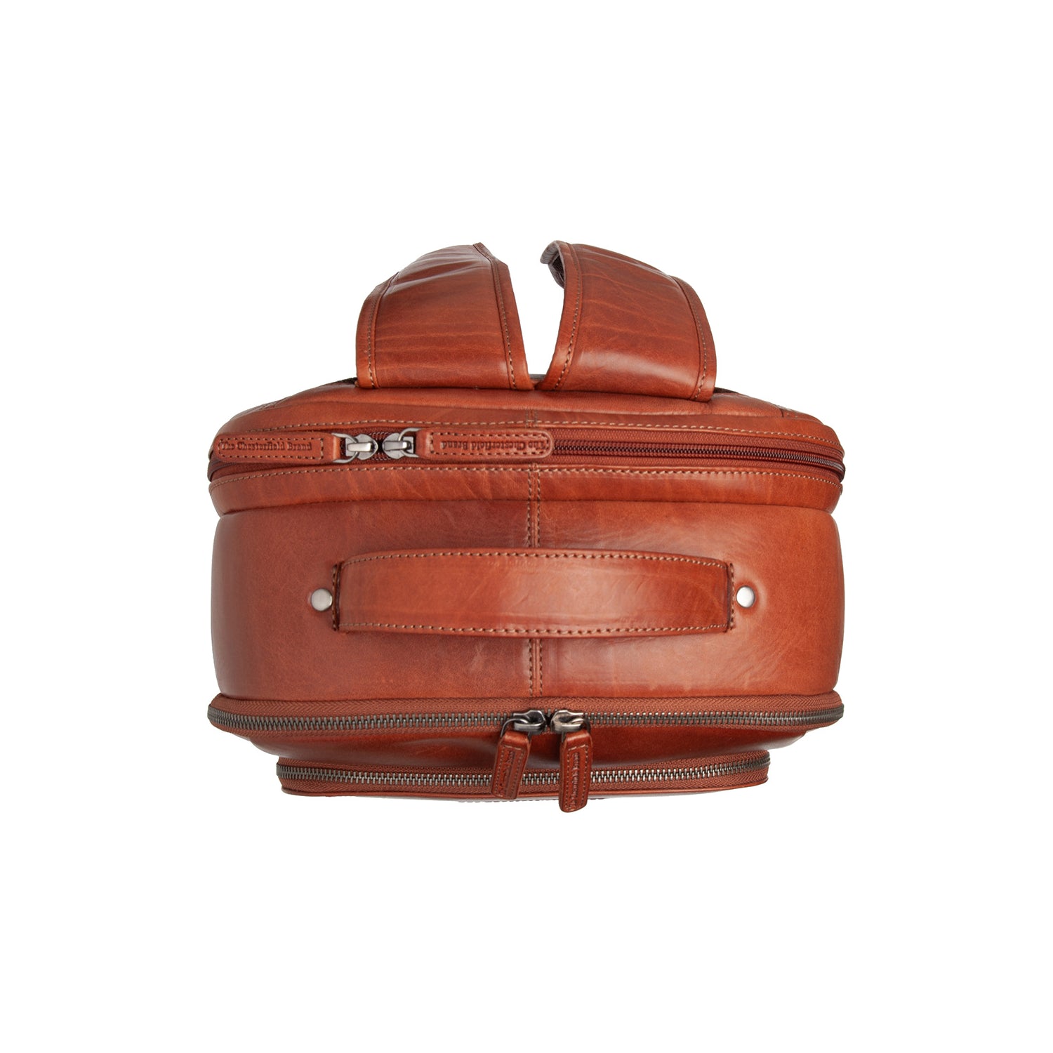 Leather Backpack Cognac Maggiore