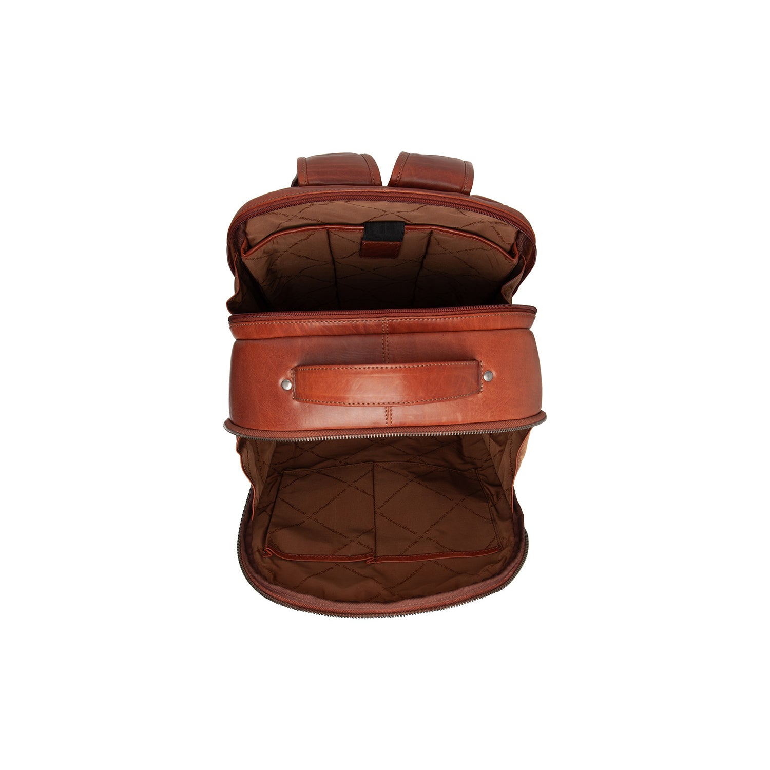 Leather Backpack Cognac Maggiore