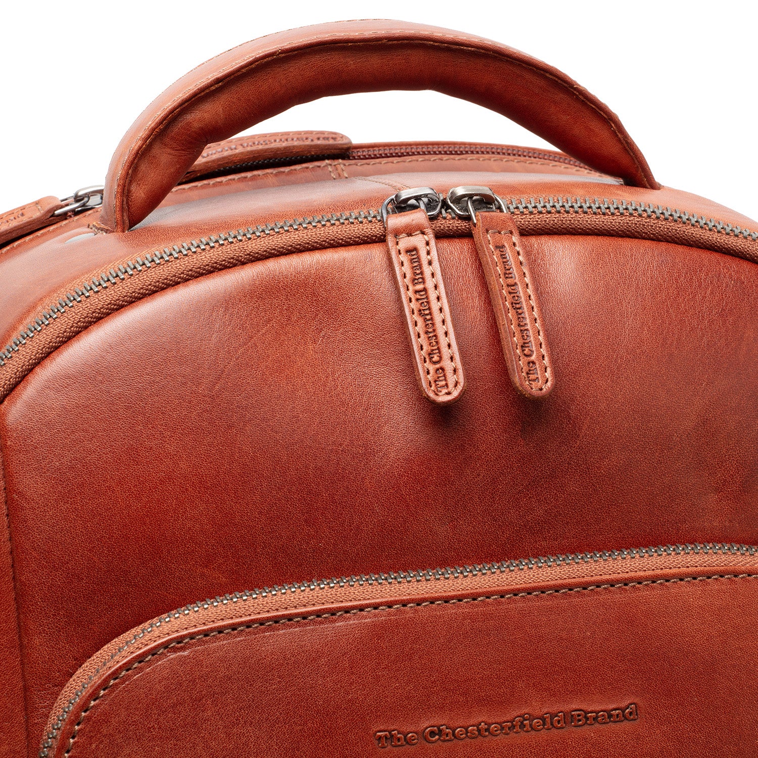 Leder Rucksack Cognac Maggiore