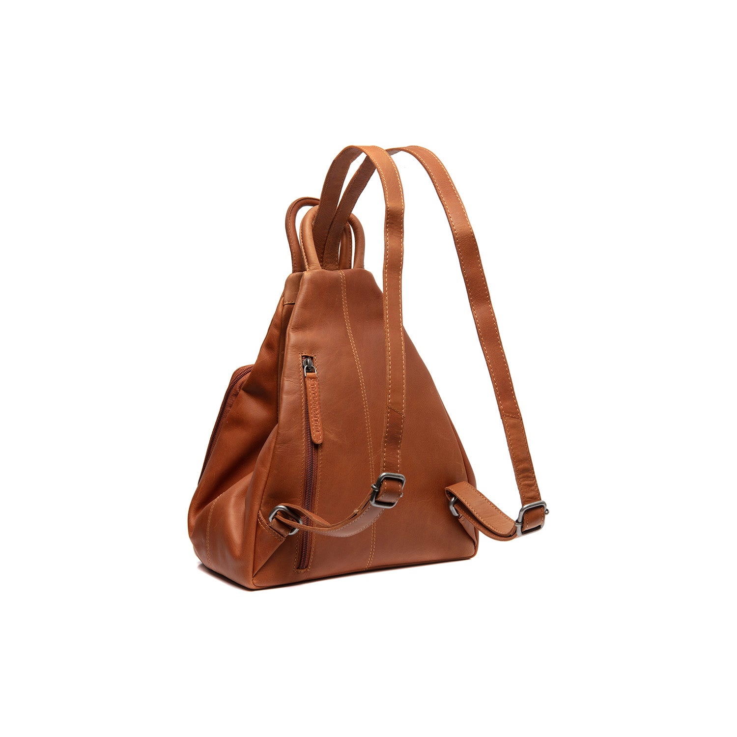 Leather Backpack Cognac Howard