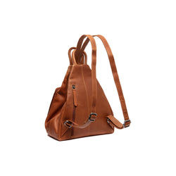 Leder Rucksack Cognac Howard