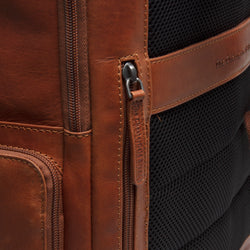 Leder Rucksack Cognac Lennox