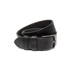 Ceinture en Cuir Noir Morrison