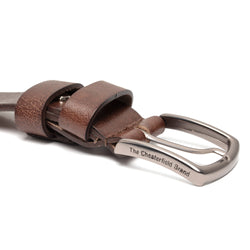 Ceinture en Cuir Marron Morrison