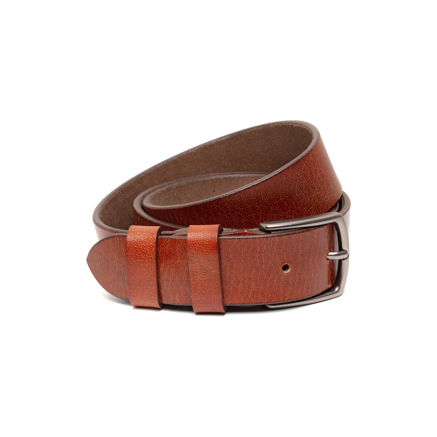 Leather Belt Cognac Morrison