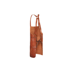 Tablier en Cuir Cognac Churrasco