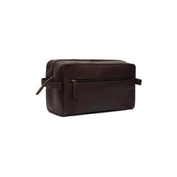 Leather Toiletry Bag Brown Cyprus