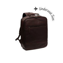 Leather Travel Backpack Brown Jamaica