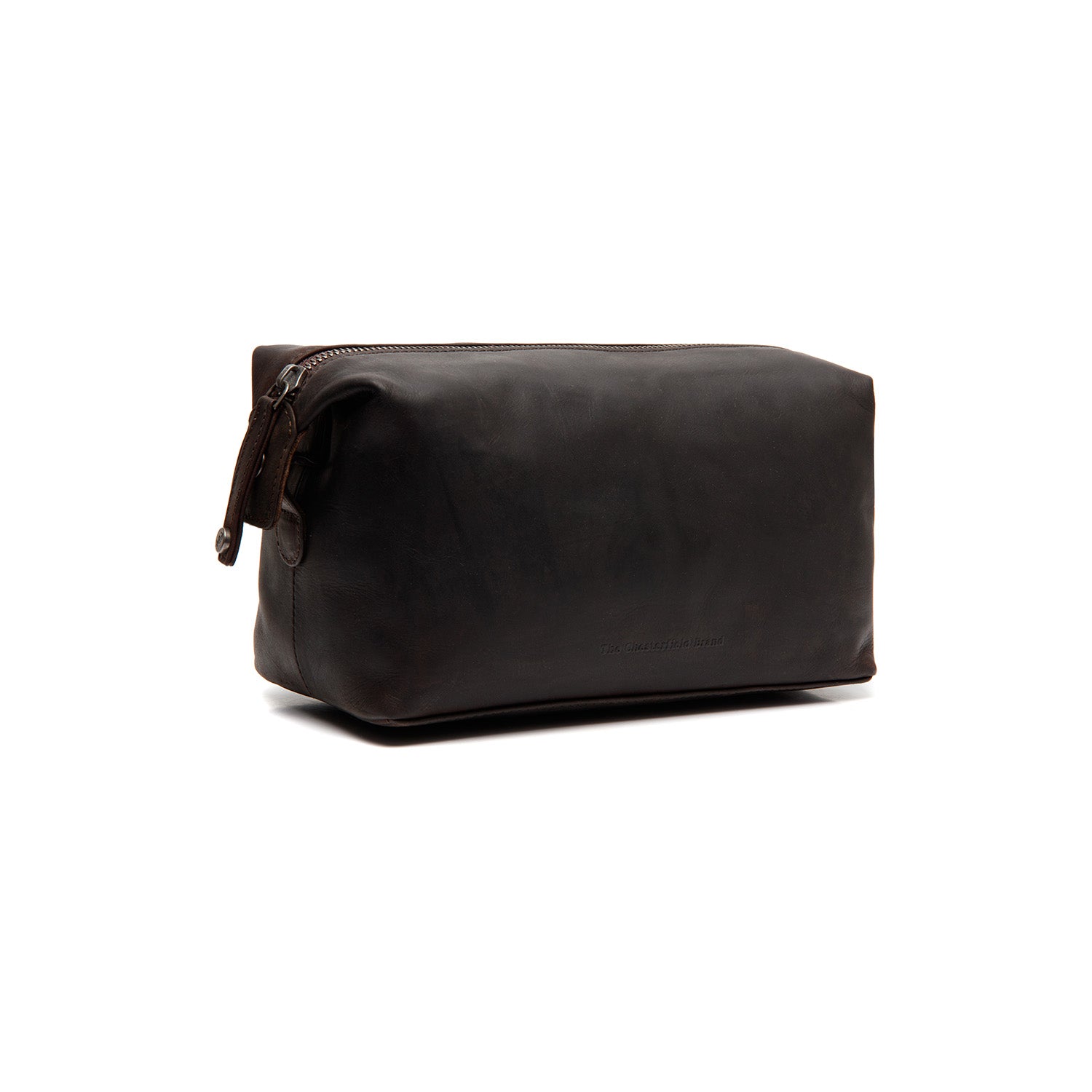 Trousse de Toilette en Cuir Marron Westport