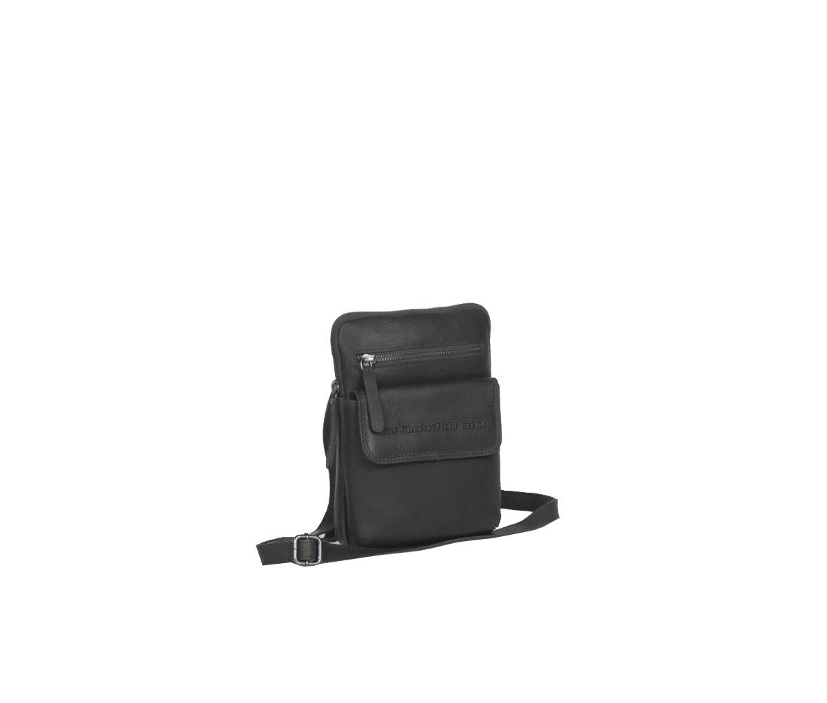 Leather Shoulder Bag Black Lou