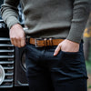 Leather Belt Cognac Aayden