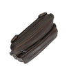 Leather Shoulder Bag Brown Lou