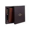 Giftset Leather Writing Case and Pen (Passport holder)