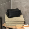 Leather Toiletry Bag Black Stacey