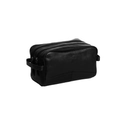 Leather Toiletry Bag Black Stacey