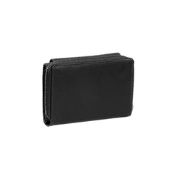 Leather Wallet Black Ascot RFID