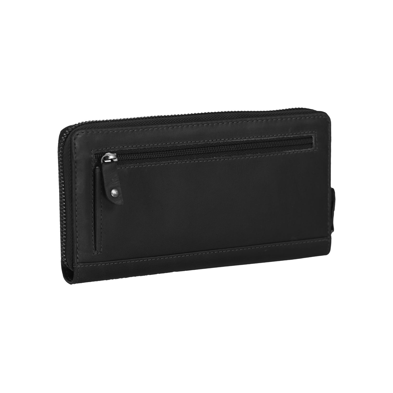 Leather Wallet Black Nova