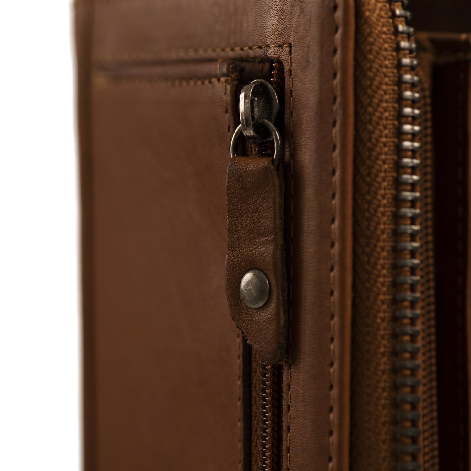 Leather Wallet Cognac Nova