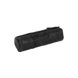 Leather Pen Case Black Lea