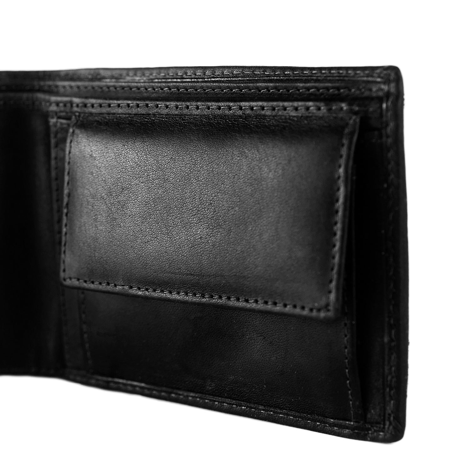 Leather Wallet Black Walid