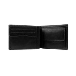 Leather Wallet Black Harlem