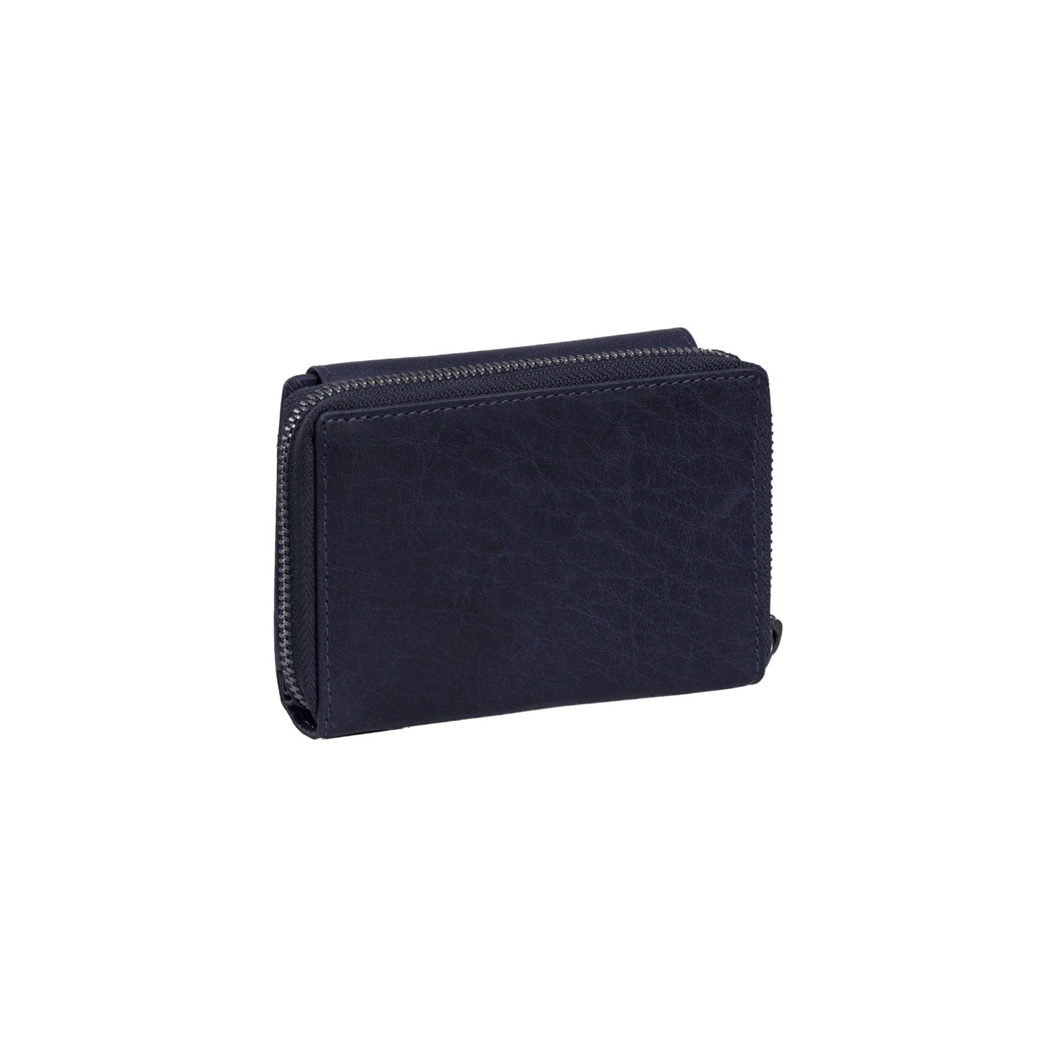 Leather Wallet Navy Hanoi