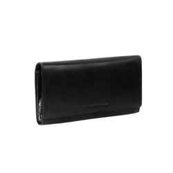 Leather Wallet Black Hampton