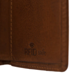 Leather Wallet Cognac Palma