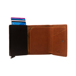 Leather Wallet Cognac Lancaster