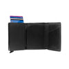 Leather Wallet Black Palma