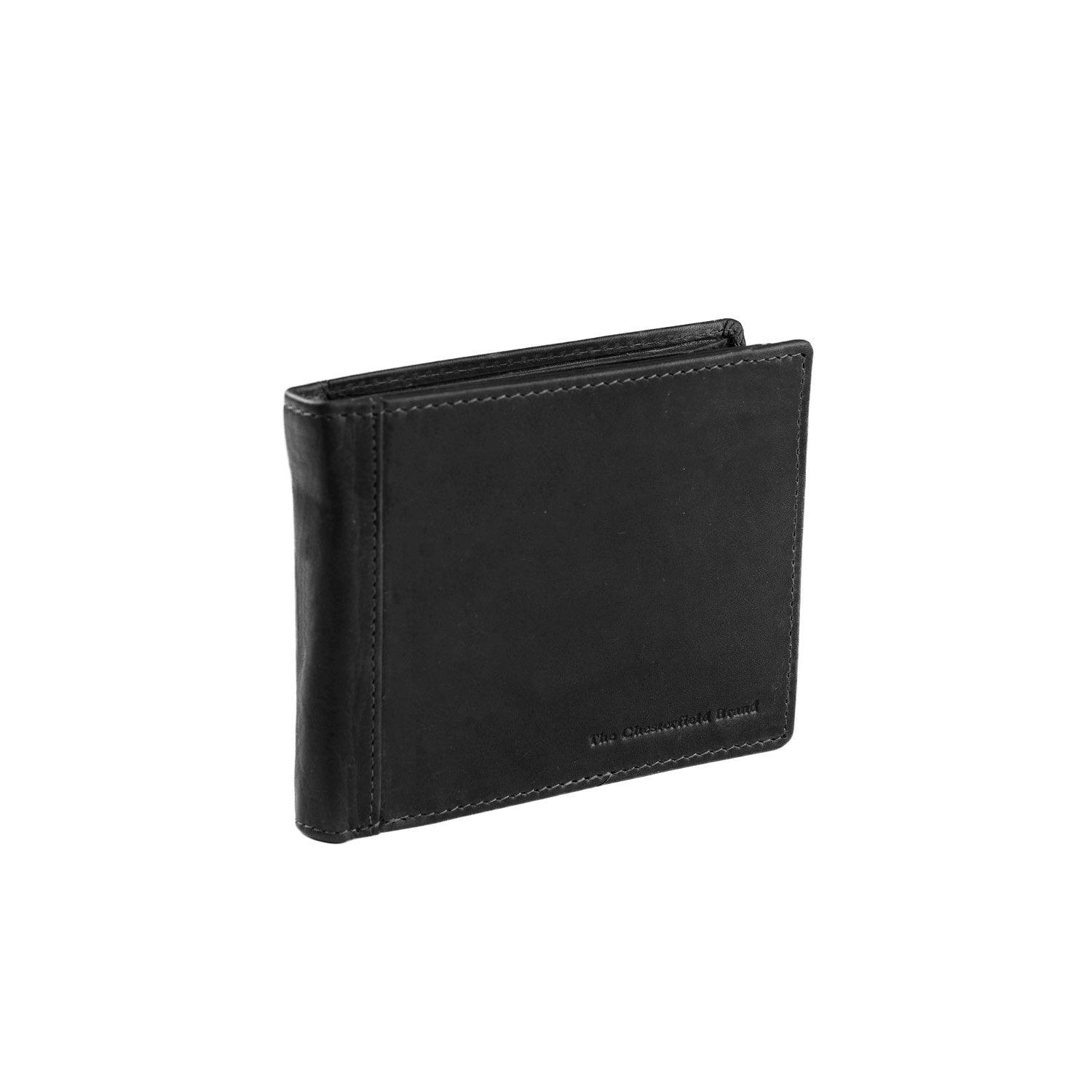 Leather Wallet Black Alvina