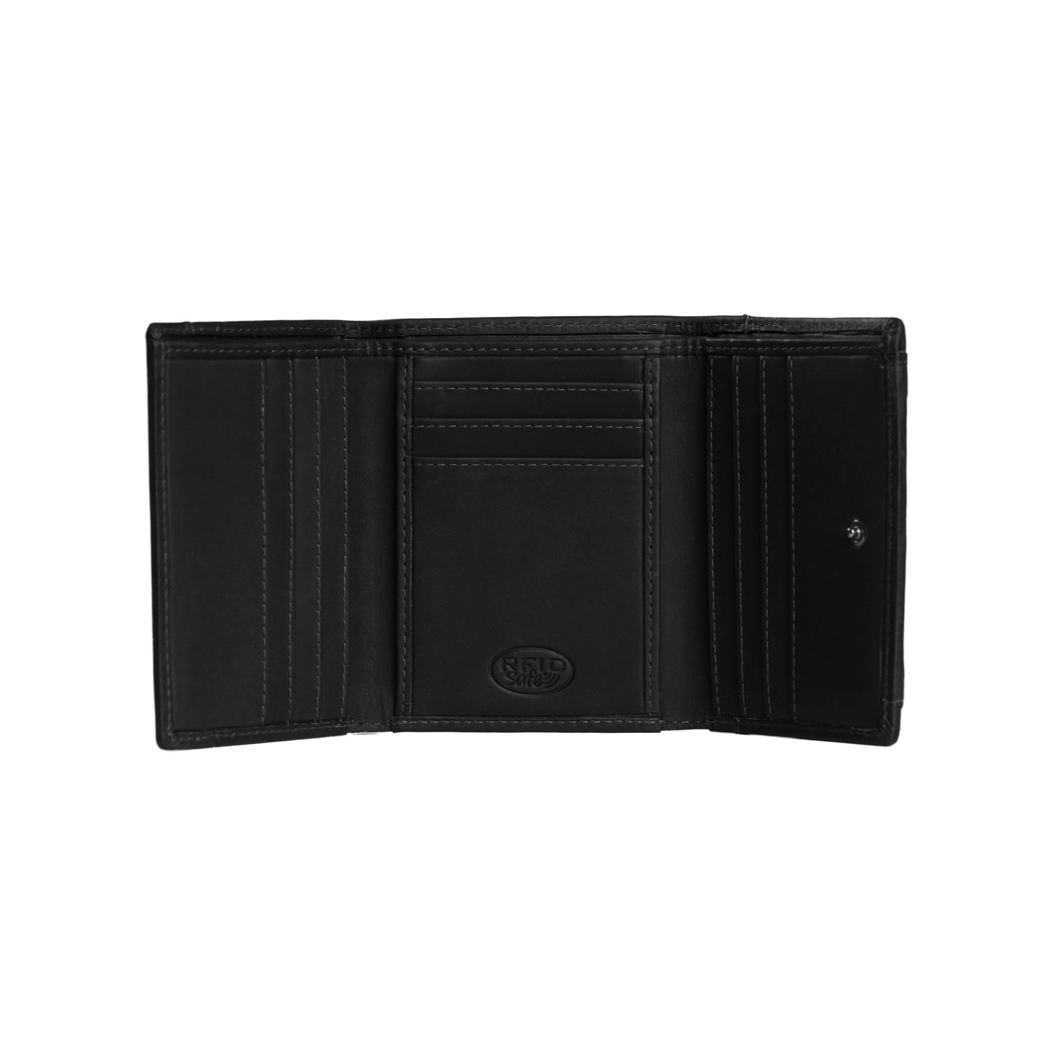 Leather Wallet Black Hartfort