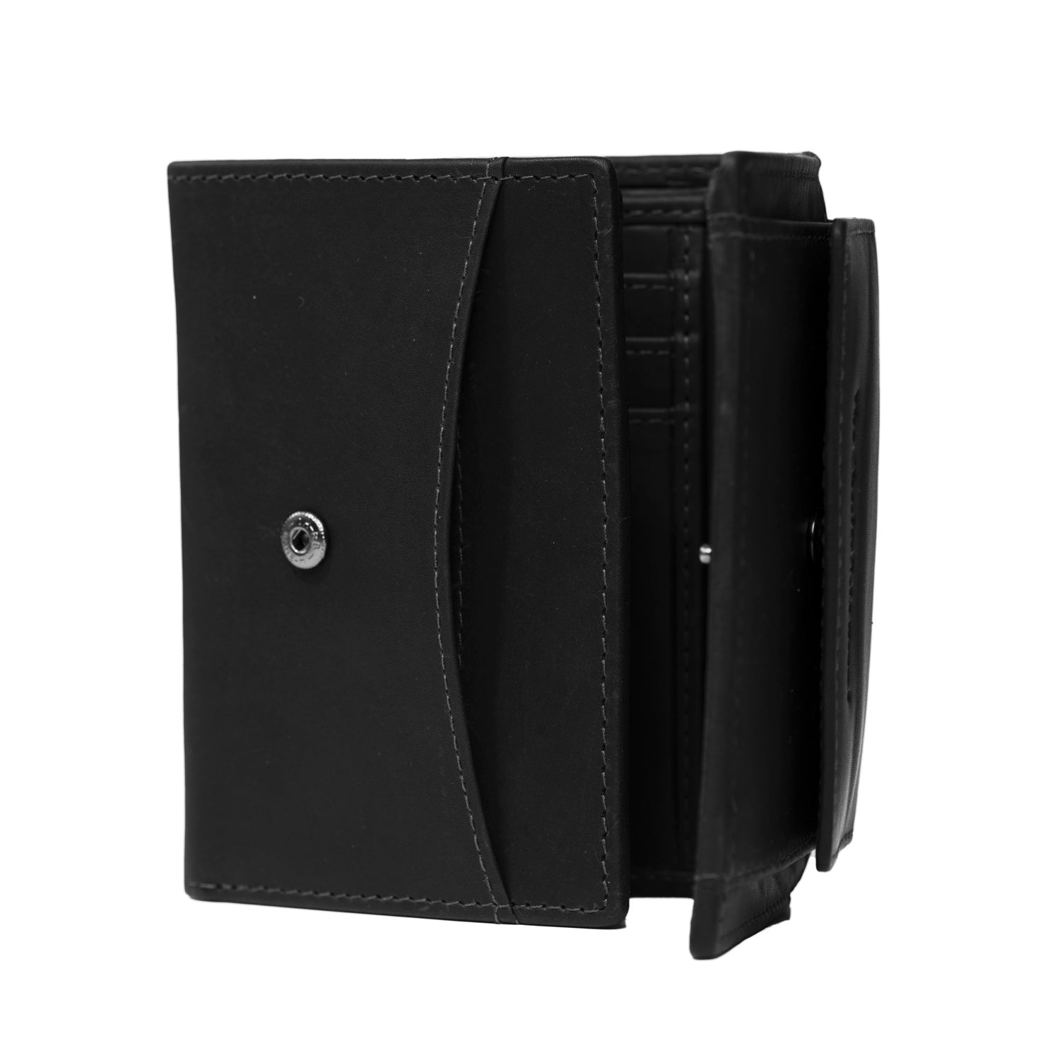 Leather Wallet Black Hartfort