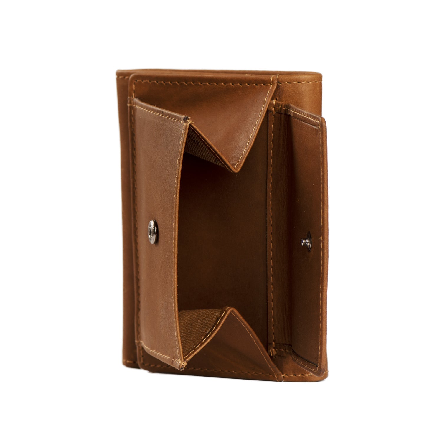 Leather Wallet Cognac Harthoft