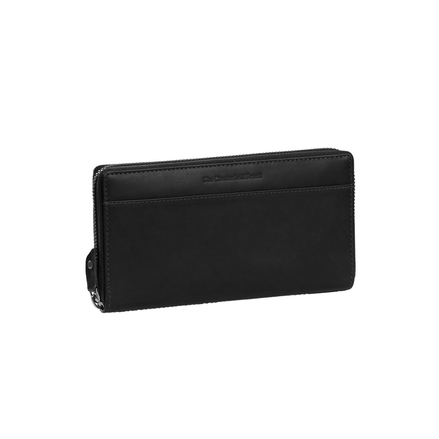 Leather Wallet Black Halle