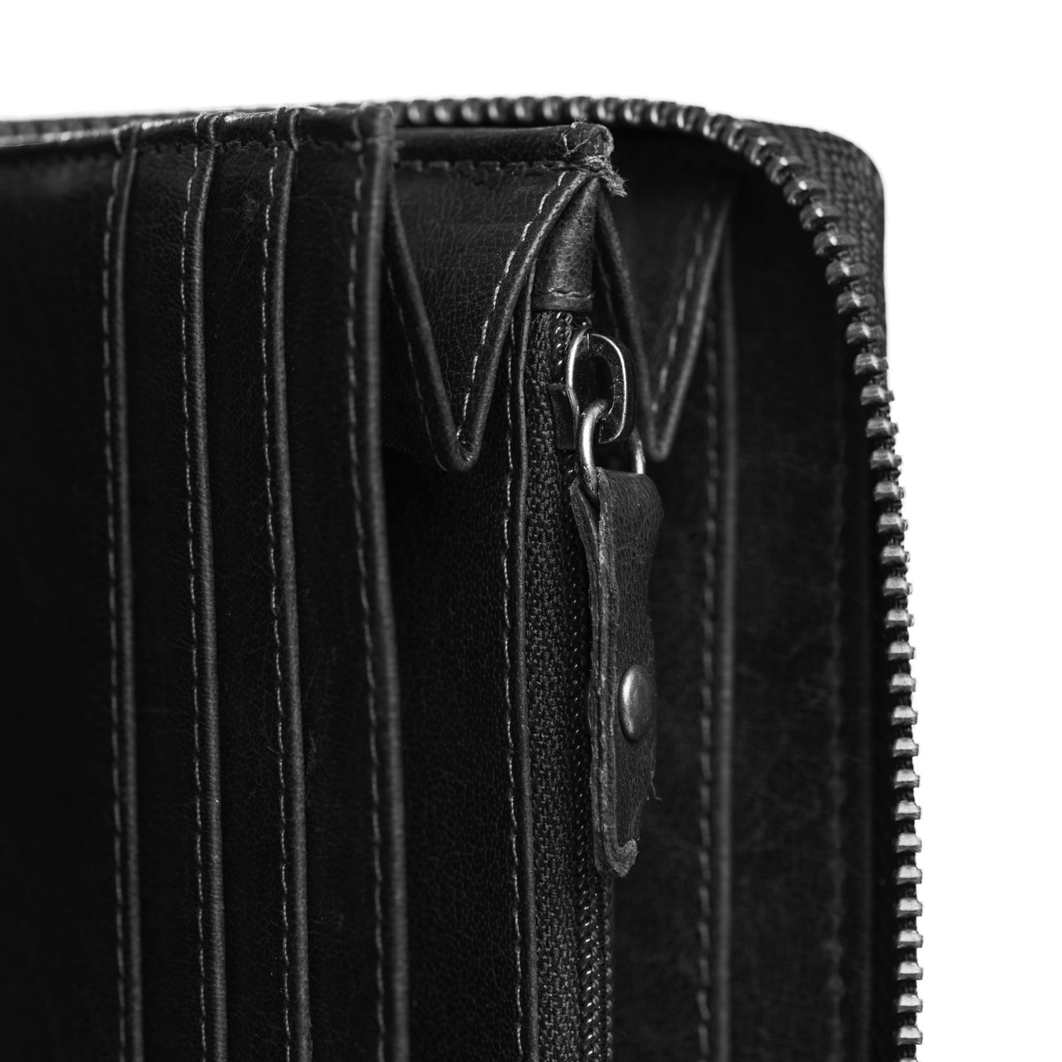 Leather Wallet Black Havana