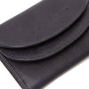 Leather Wallet Navy Newton