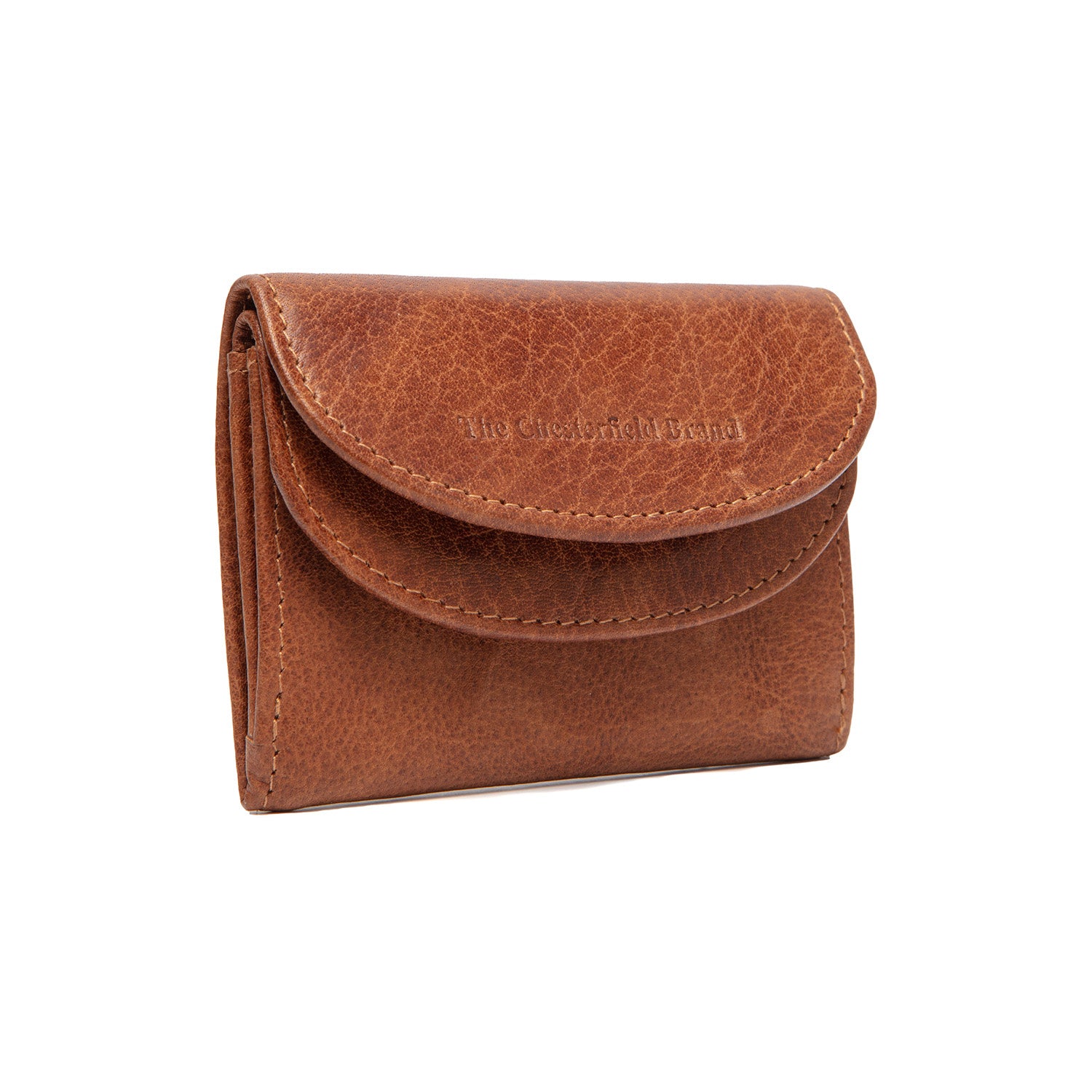 Leather Wallet Cognac Newton