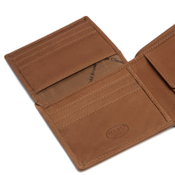 Leather Wallet Cognac Orleans