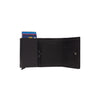 Leather Wallet Black Paris