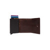 Leather Wallet Brown Paris