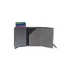 Leather Wallet Light Grey Paris