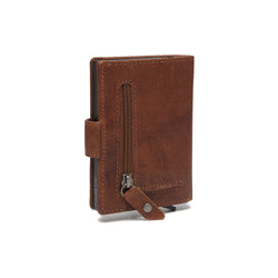 Leather Wallet Cognac Prague