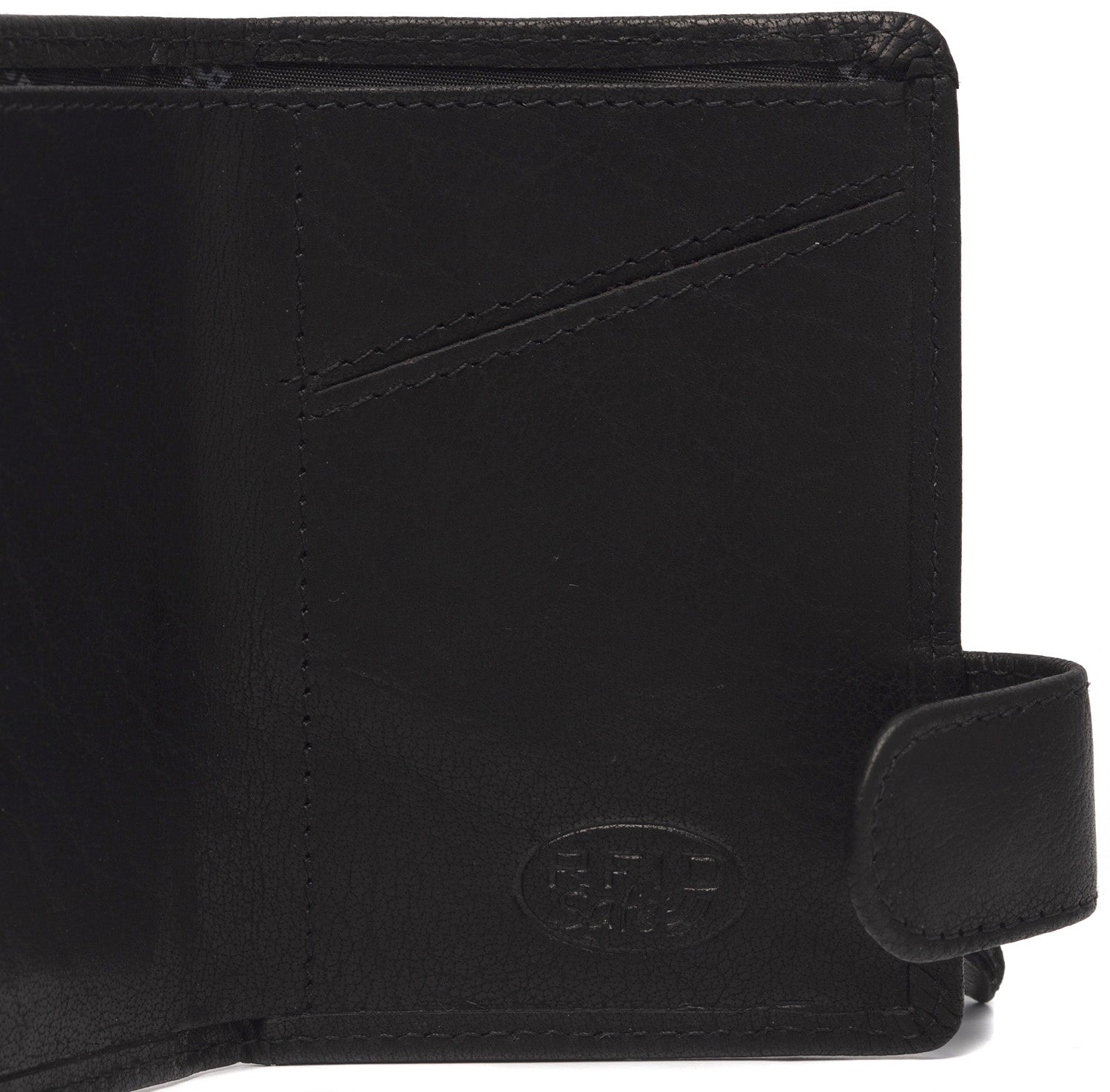 Leather Wallet Black Portland