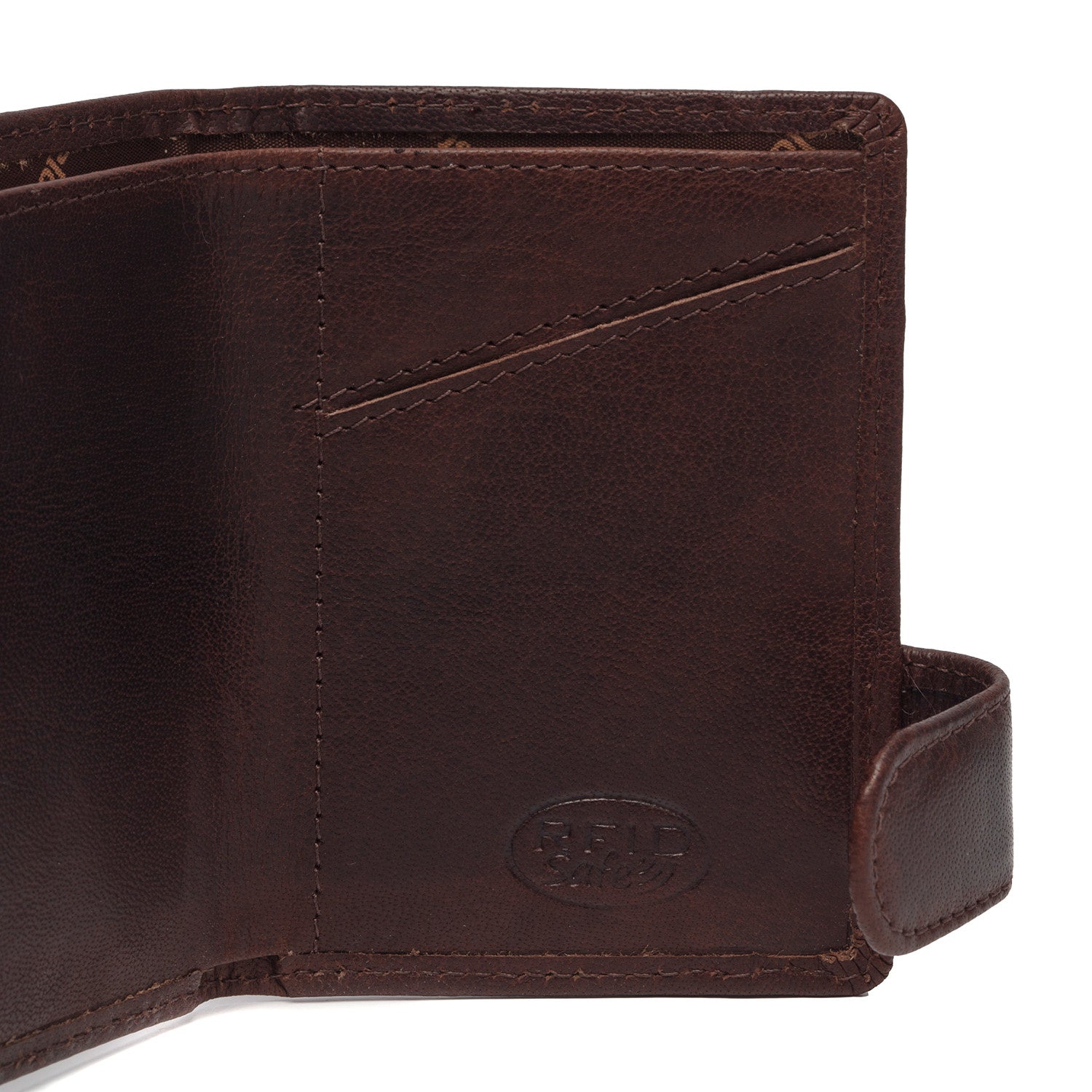 Leather Wallet Brown Portland