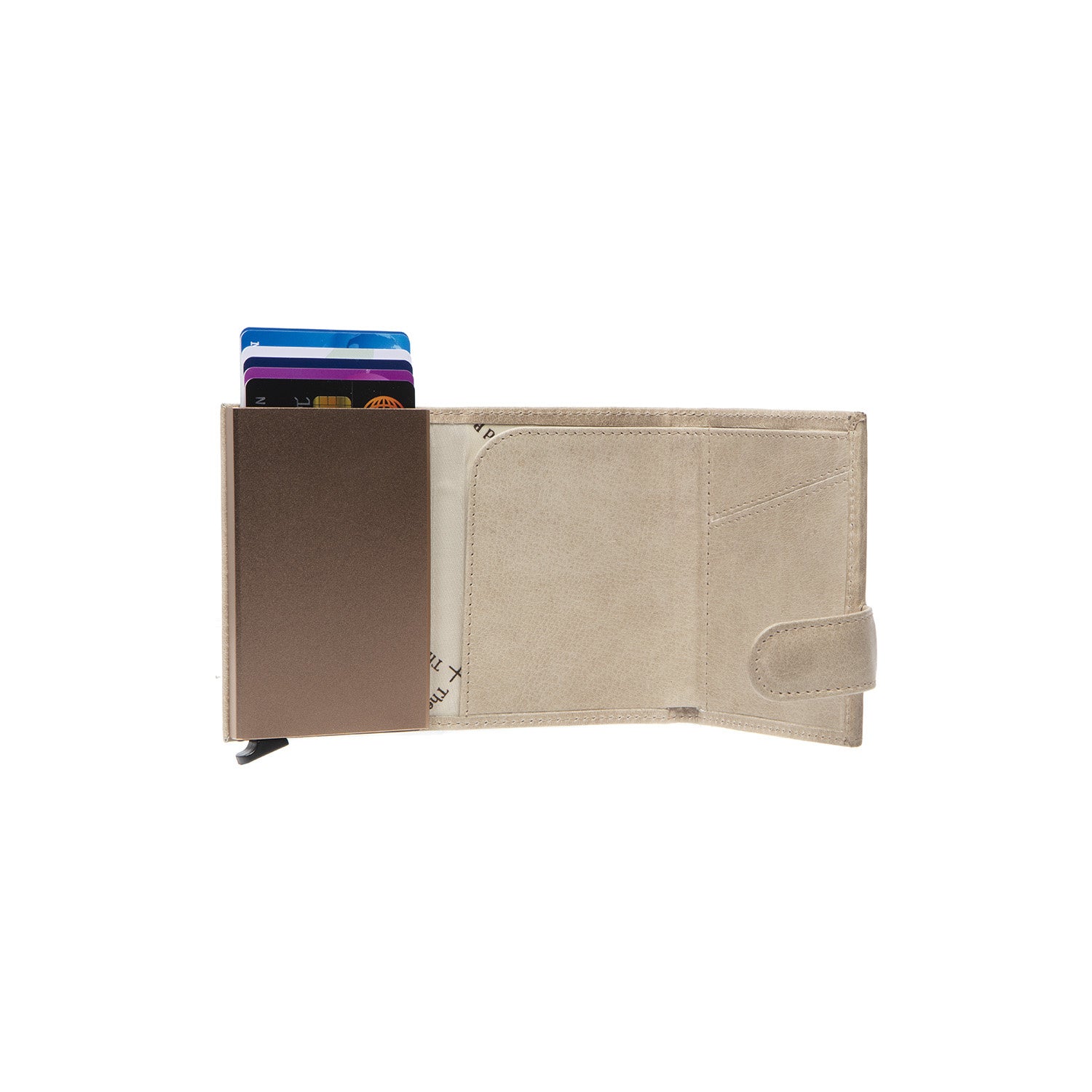 Leather Wallet Off White Portland