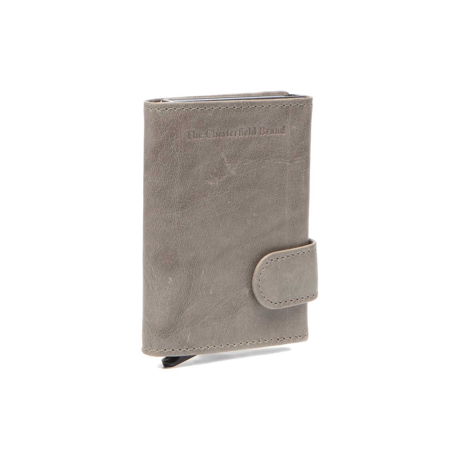 Leather Wallet Light Grey Portland