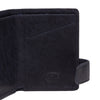 Leather Wallet Navy Portland